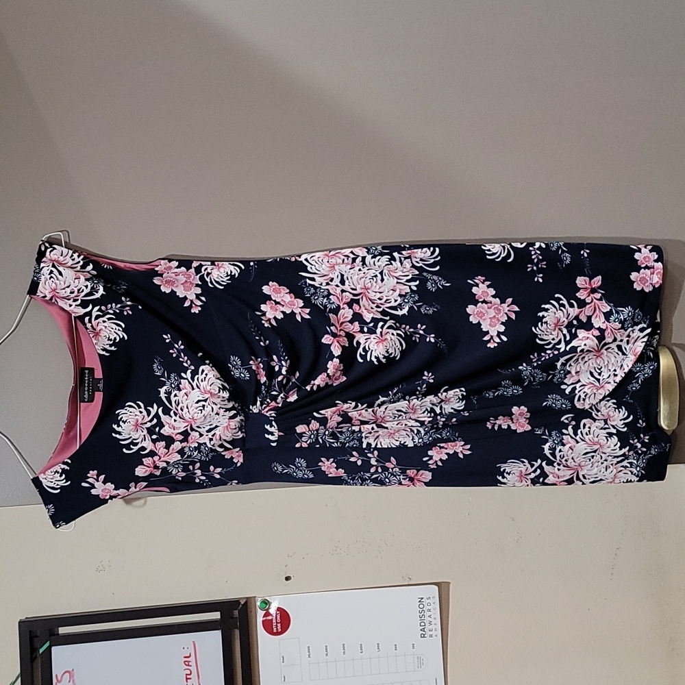 Connected wrap dress